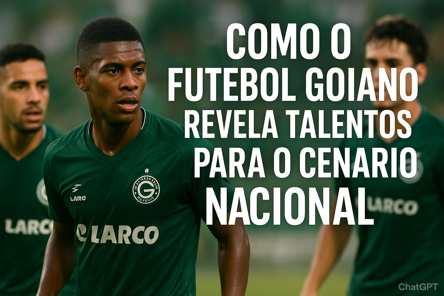 Como o futebol goiano revela talentos para o cenário nacional