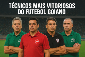 Quem são os técnicos mais vitoriosos do futebol goiano