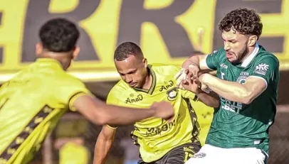 São Bernardo conquista sua primeira vitória em casa na Série B com gol de Felipe Garcia